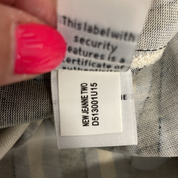 Diane Von Furstenberg DVF New Jeanne Two Wrap Dress Blue White Collared Size 2 - Picture 8 of 9